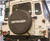 214-MASWC -  Mantec Rear Door Swing away Spare Wheel Carrier for Land Rover Defender - Fits All Safari Rear Doors 1984-2016 (Doesn't Fit Half Door Tailgates - conversion kit available 216-MASWC)