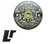 LR048189LED - Defender LED Clear Front Side Lamp in Land Rover Style 73mm Size - Upgraded Lights By Wipac