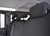 EXT019-49 - 2nd Row 60/40 Split Seat Covers - Defender Puma / TD4 from 2007 onwards - Canvas Black - By Exmoor Trim