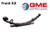 LR001KIT - Front Parabolic Spring Kit for Land Rover Series 2, 2A and 3 by GME Springs - Set of Two Springs