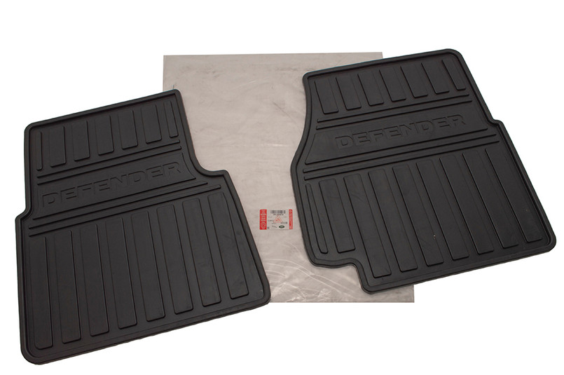 VPLDS0676 - Land Rover Defender Front Rubber Mat Set (FOR VEHICLES FROM 2007 - 2012) Image 4