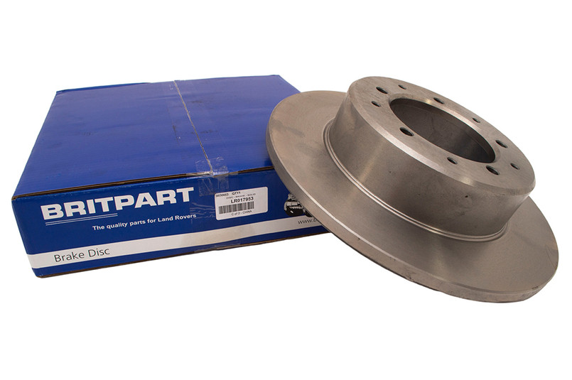 LR017953 - Defender Rear Brake Disc - Non-Vented - Discovery 1 and Range Rover Classic Image 3