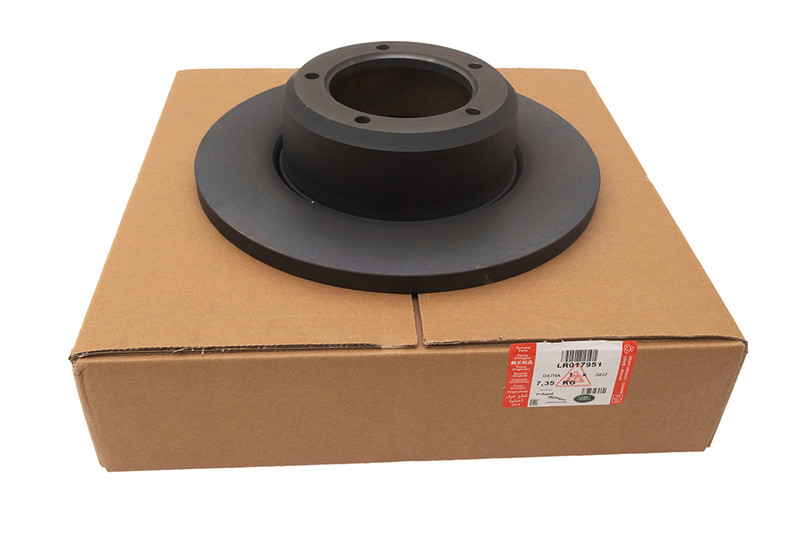 LR017951 - Front Non-Vented Disc (Solid) for Defender, Discovery and Range Rover Classic (PLEASE NOTE: The Delphi Branded Brake Discs Are Priced as Pairs) Image 5