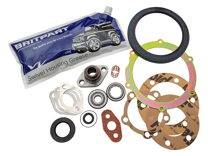 DA3180P - Swivel Repair Kit for Land Rover Defender 1998 Onwards With ABS - Swivel Housing Seals, Bearings, Pins and Gaskets Image 3
