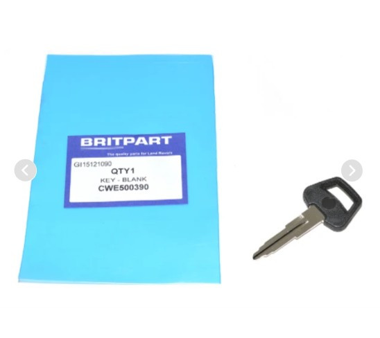CWE500390 - Defender Blank Key - Fits from 2002 Onwards Image 3