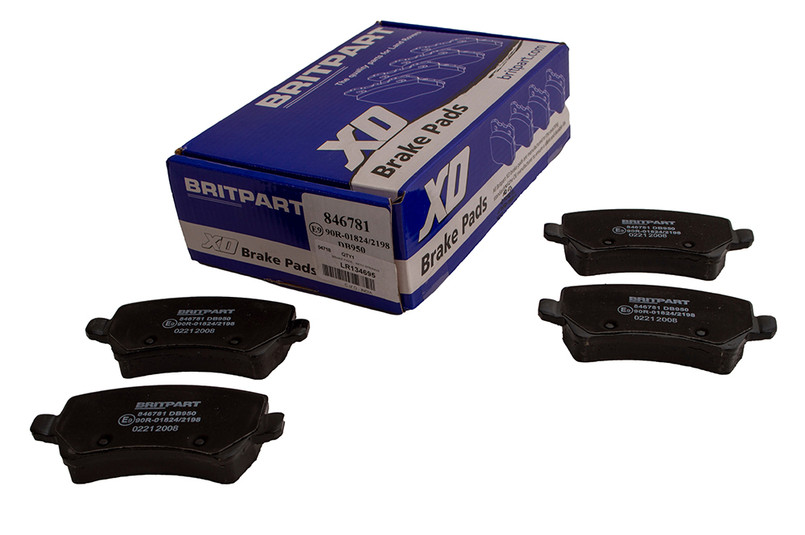 LR134695 - Rear Brake Pads - For Range Rover Evoque and Freelander 2 - Fits from DH000001 Image 2