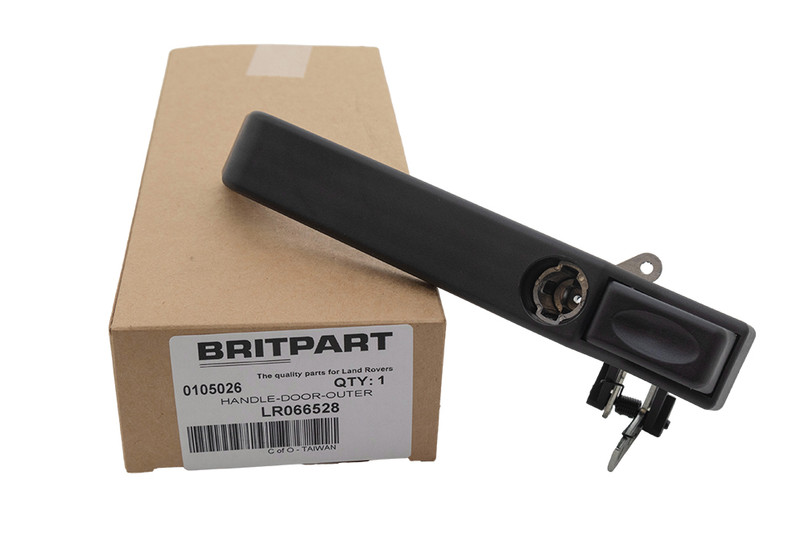 LR066528 - Defender Front Right Hand Door Handle - Fits from 2002 Onwards - To Fit Later Longer Style Ignition Key Image 2
