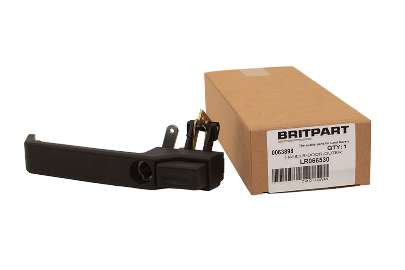 LR066530 - Defender Front Left Hand Door Handle - Fits from 2002 Onwards - To Fit Later Longer Style Ignition Key Image 2