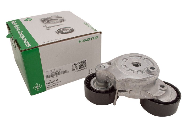 LR114017 - Drive Belt Pulley Tensioner - 2.0 AJ200 Petrol and AJ20D4 Diesel - Discovery 5, Discovery Sport, Range Rover Sport 2014 onwards, Range Rover Evoque, Range Rover Velar & Defender 2020 onwards - Genuine Land Rover option available Image 2