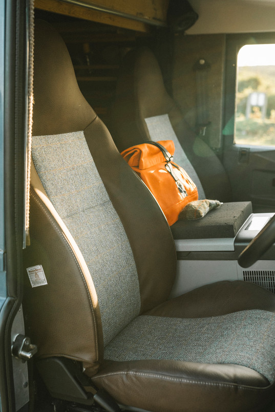 EXT430 - Exmoor Trim County Seat - Land Rover Defender - Supplied in Pairs - Heated - Pneumatic Lumbar Support - Multiple Colours Available Image 15