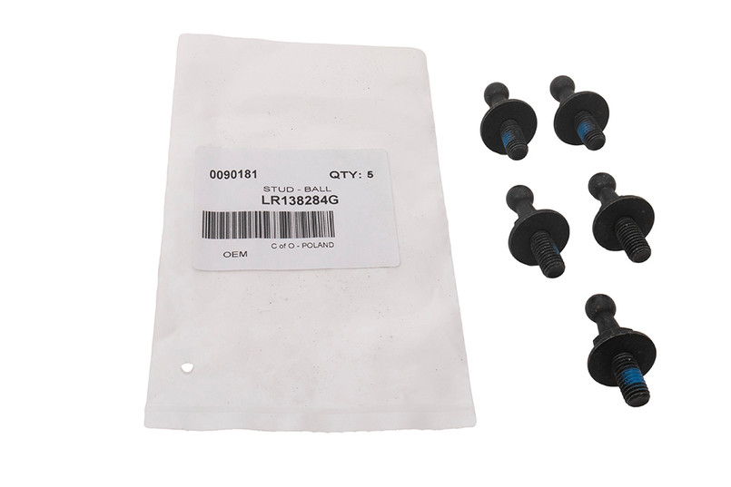 LR138284 - Tailgate Strut Ball Stud Pivot - Discovery Sport, Discovery 5, Range Rover Velar, Range Rover Evoque - Genuine Land Rover Item Image 2