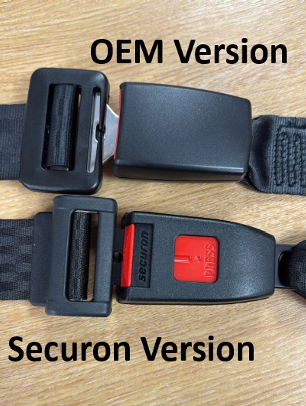 GSB210 - Easy Fit Lap Belt - Standard Belt with Full Fitting Kit Image 3