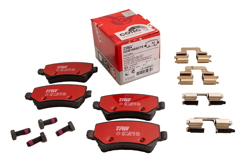 LR134695 - Rear Brake Pads - For Range Rover Evoque and Freelander 2 - Fits from DH000001 Image 8