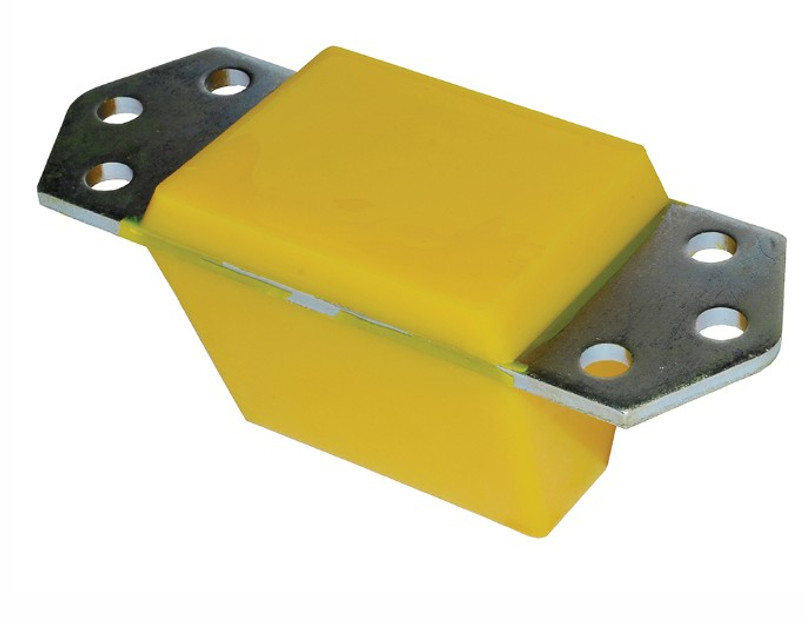 ANR4189EYELLOW - Britpart Polyurethane Front or Rear Extended Height Bump Stop in Yellow - For Defender and Discovery 1 Image 3