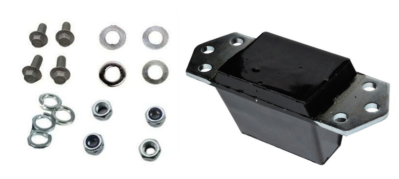 ANR4189PYE - Britpart Polyurethane Extended Height Bump Stop in Black - For Defender and Discovery 1 - Fits Either Front or Rear Image 2