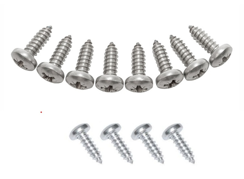 LRC2377 - Land Rover Defender Front Grille and Headlamp Surround Kit In Black Plastic - Fits All Vehicles from 1983-2016 (TD5 Style Surrounds) Image 2