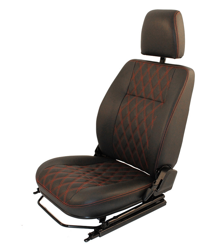 EXT338 - Pair of Classic Front Heated Seats for Land Rover Defender 1983-2016 - by Exmoor Trim Image 15