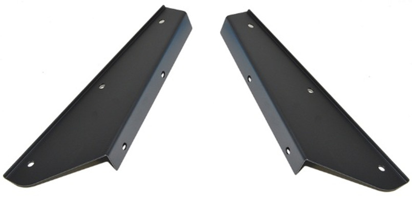 LRC2888 - Front Pair of Mudflap Brackets for Land Rover Defender - Fits 1984-2016 Image 2