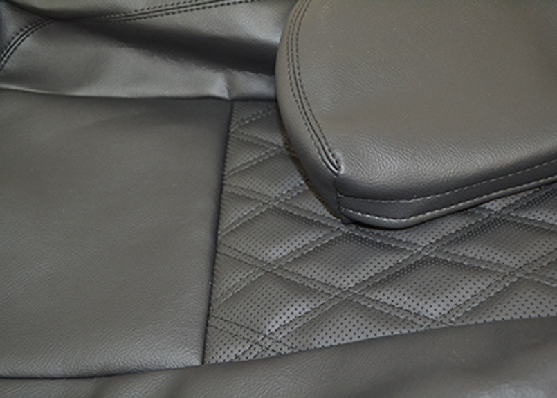 EXT317 - Defender Puma 2 Upgraded Leather or Vinyl Seat Trim Kit - including foams - By Exmoor Trim Image 11