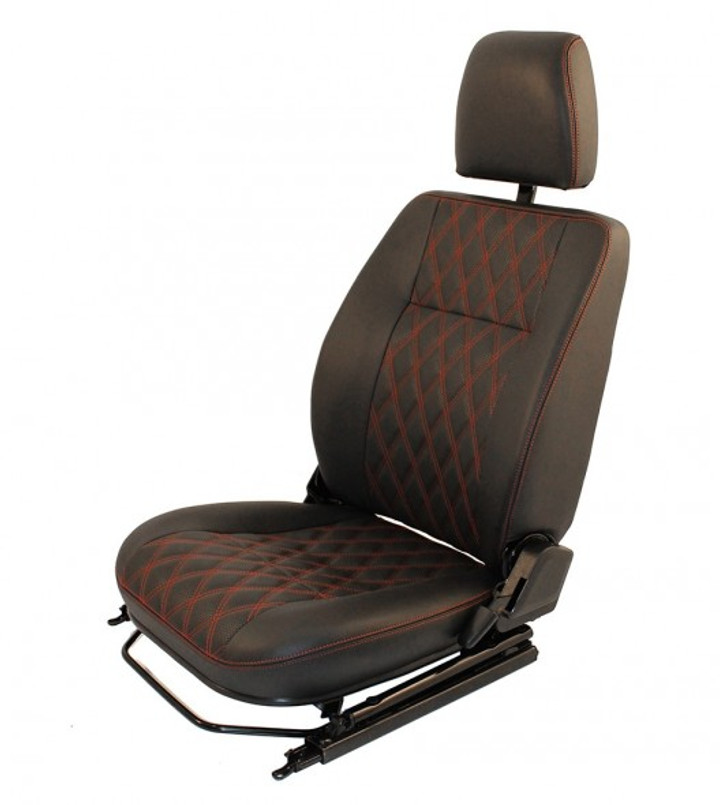EXT316 - Land Rover Defender 90 and 110 Front Outer Two Seat Retrim Kit - 1983-2007 - By Exmoor Trim Image 6