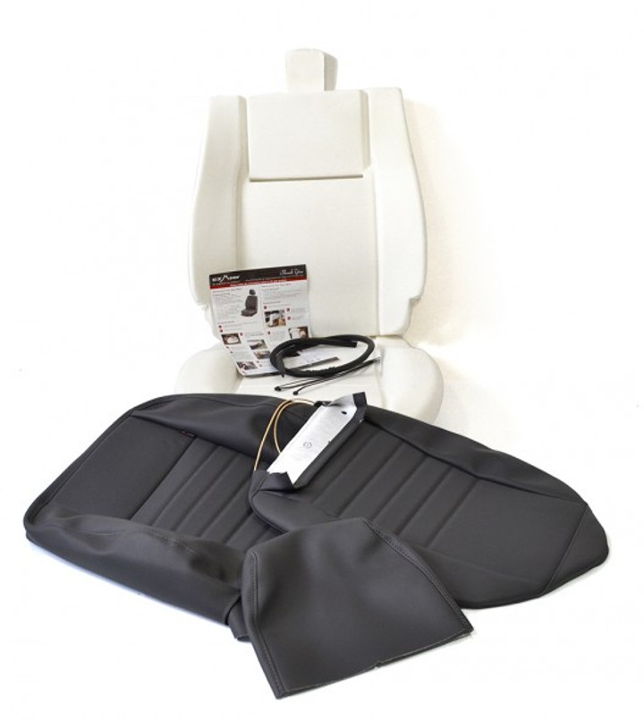 EXT315 - Land Rover Defender 90 and 110 Front Outer Single Seat Retrim Kit - 1983-2007 - By Exmoor Trim Image 5