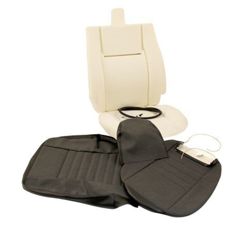 EXT315 - Land Rover Defender 90 and 110 Front Outer Single Seat Retrim Kit - 1983-2007 - By Exmoor Trim Image 6