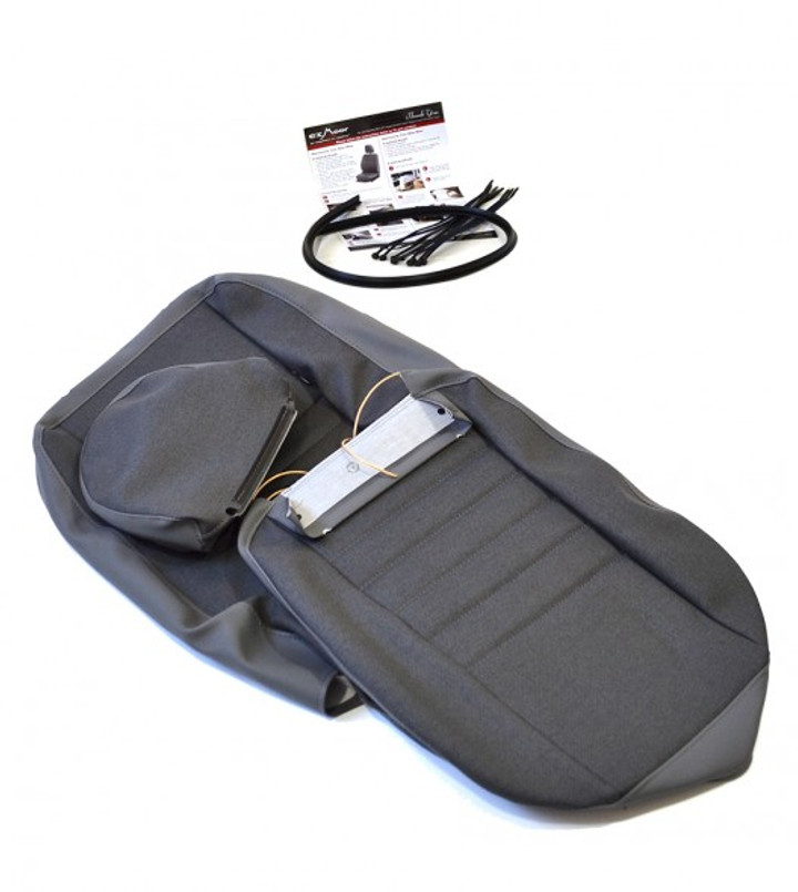 EXT320-4 - Single Defender Puma Seat Trim Kit (No Foams) - 3 Piece - Defender 2007 > 2013) - By Exmoor Trim - Multiple Cloth Options Available Image 3