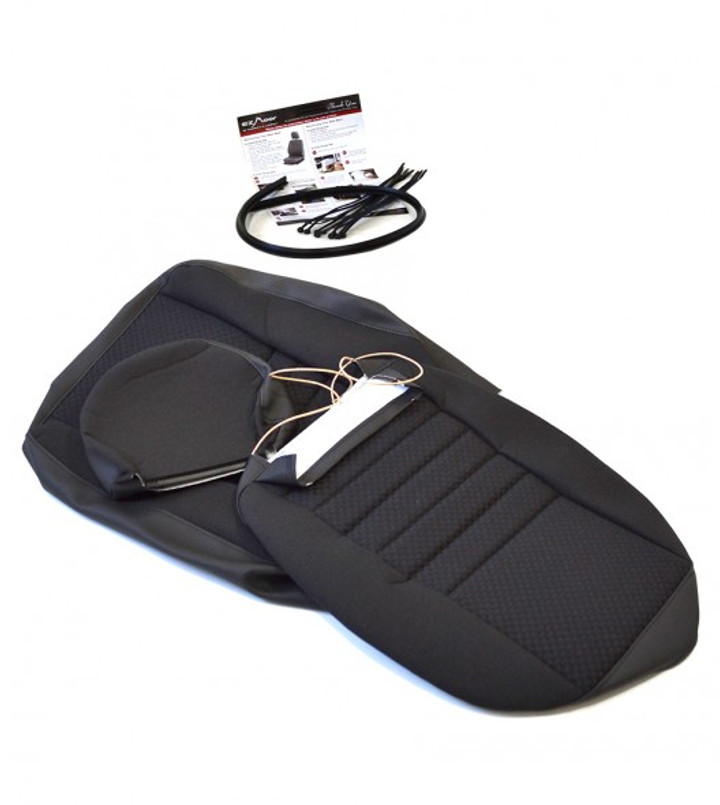 EXT320-4 - Single Defender Puma Seat Trim Kit (No Foams) - 3 Piece - Defender 2007 > 2013) - By Exmoor Trim - Multiple Cloth Options Available Image 4