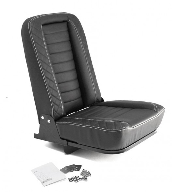 EXT054 - Inward Facing Fold Up Seats for Land Rover Defender - Upgraded Higher Back - by Exmoor Trim - Available in Multiple Trim Options Image 10