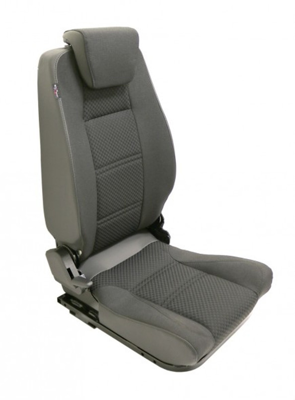 EXT053-LH - Premium Lock and Fold Load Space Seat for Land Rover Defender - Left Hand - by Exmoor Trim - Comes in Multiple Trim Options Image 18
