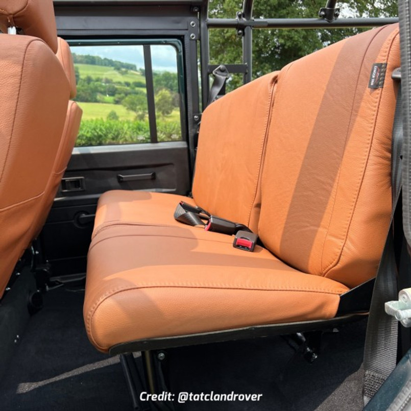 EXT359- Full Retrim Kit (including  foams) - 2nd Row 60/40 Split Bench Seat - Defender up to 2007 - By Exmoor Trim - Multiple Trims Available Image 13