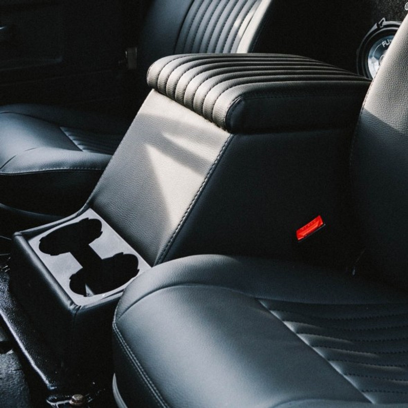 EXT024PREM- Land Rover Defender Premium XL Cubby Box - by Exmoor Trim - Multiple Trim Options Available Image 13