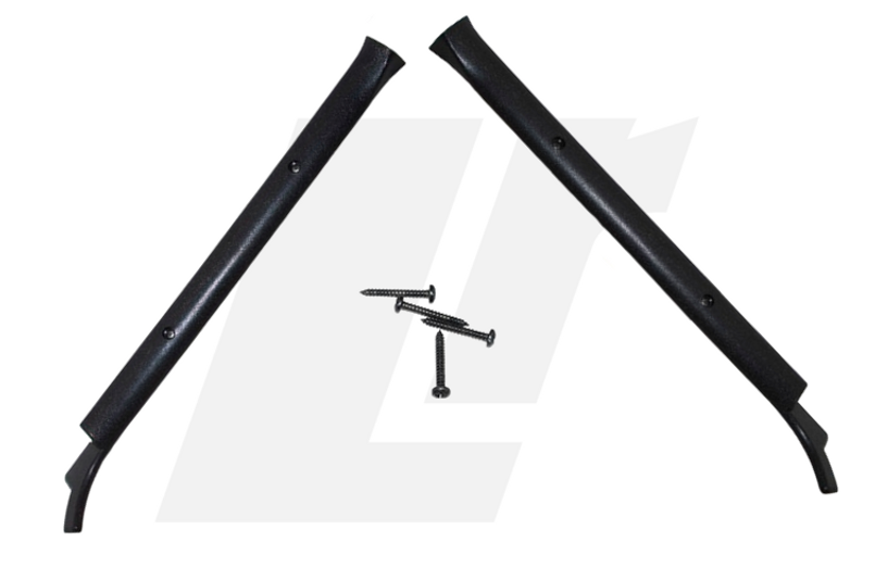 LRC10897 - Defender Interior A Pillar Trim Kit- Right and Left - Fits from 1983-2016 - Gloss Black Option Available - Fantastic Interior Upgrade Image 3