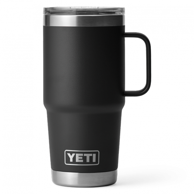 EXT00113 - Yeti Rambler 20 oz (591 ml) Travel Mug - Black, Navy or Seafoam colours available - by Exmoor Trim Image 3