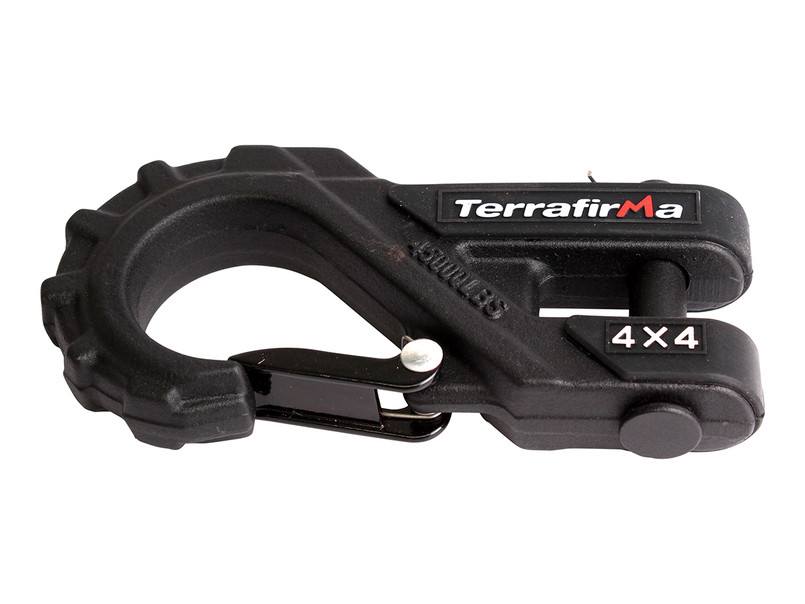 TF3382 - Terrafirma Extreme Winch Hook - 45000lbs - Available in Black or Red Image 3