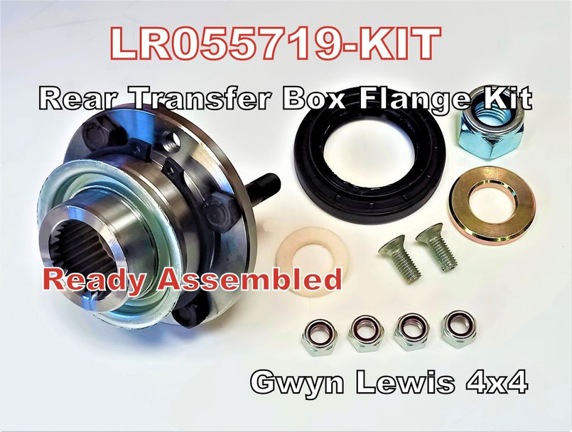 LR055719 - Rear Flange Kit for Transfer Box on Defender TD5 & Puma from 2007 Onwards Image 4