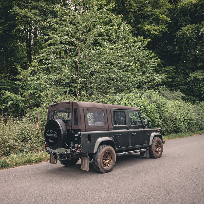 110 5DR Stayfast Hood (Includes Belt Rail Kit & Tailgate Bar) Image 3