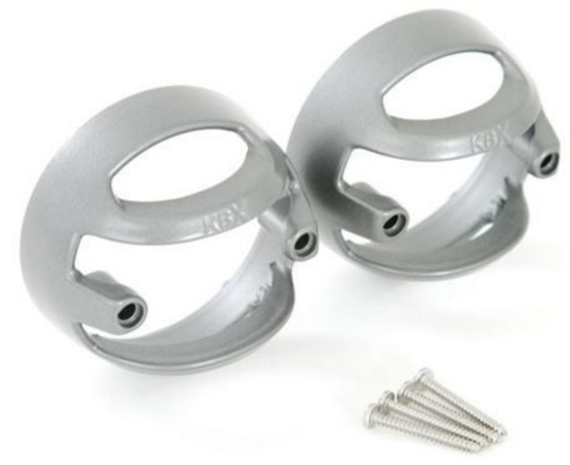 KBX-40 - KBX Lamp Guards for Defender Standard 72mm Indicator and Stop and Tail Lamps - Comes as a Pair for Single Lamps - Choice of Colours Available Image 6