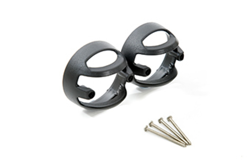 KBX-40 - KBX Lamp Guards for Defender Standard 72mm Indicator and Stop and Tail Lamps - Comes as a Pair for Single Lamps - Choice of Colours Available Image 3