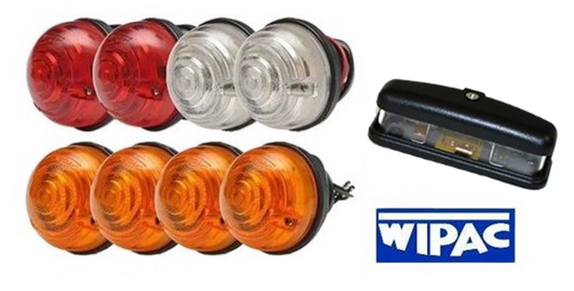 DA1077G - Genuine Wipac Full Vehicle Light Kit (4 Indicator, 2 Stop, 2 Side) - For Defender (up to 1994) and Land Rover Series Image 3