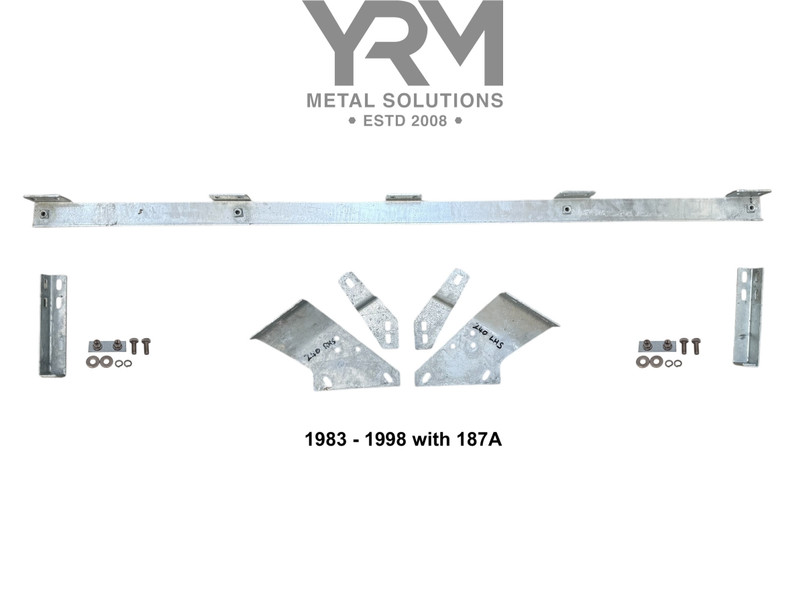 YRM510 - Galvanised Body to Chassis Brackets Kit - Land Rover Defender 90 - by YRM Image 2