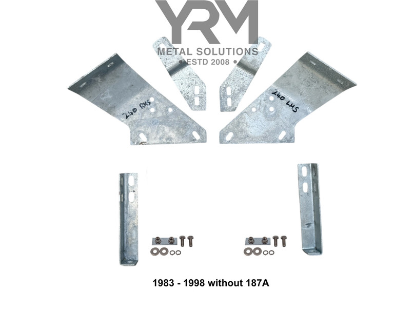 YRM510 - Galvanised Body to Chassis Brackets Kit - Land Rover Defender 90 - by YRM Image 3