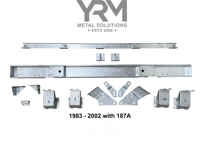 YRM513 - Galvanised Body to Chassis Brackets Kit - Land Rover Defender 110 4/5 Door  - by YRM Image 2