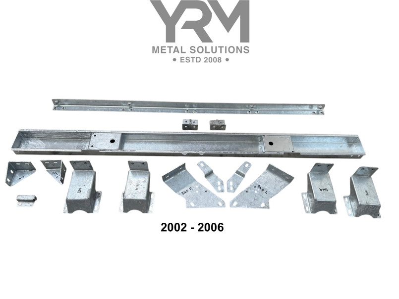 YRM513 - Galvanised Body to Chassis Brackets Kit - Land Rover Defender 110 4/5 Door  - by YRM Image 4