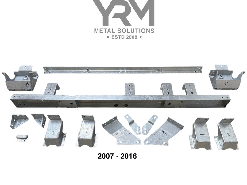 YRM513 - Galvanised Body to Chassis Brackets Kit - Land Rover Defender 110 4/5 Door  - by YRM Image 5