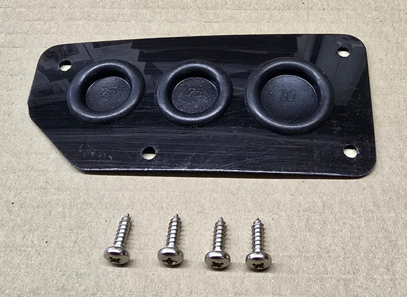 AMR3098 - Defender Wiring Plate for Bulkhead - Fits from 1983-2006 Image 2
