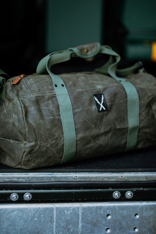 EXT551 - Waxed Canvas Duffle Bag - by Exmoor Trim - Various Colours Available Image 13