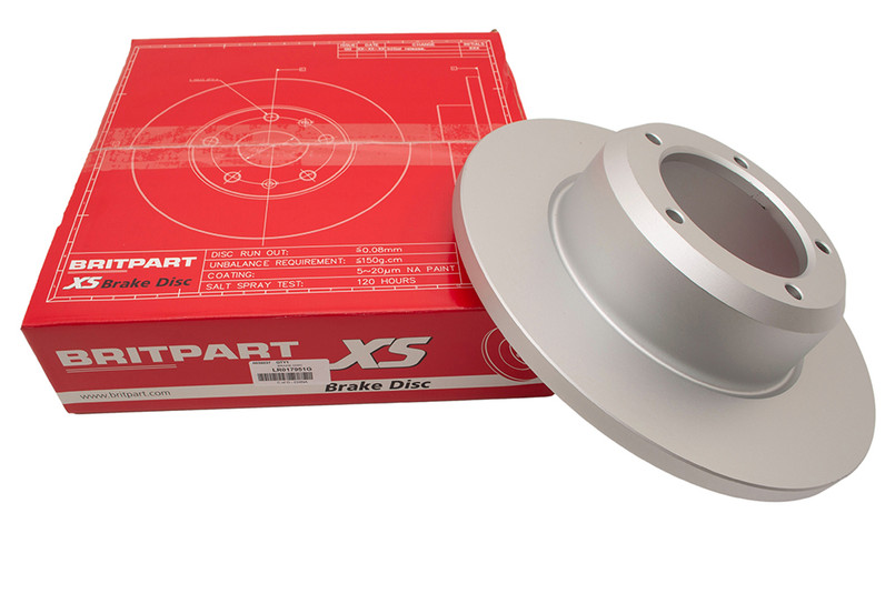 LR017951 - Front Non-Vented Disc (Solid) for Defender, Discovery and Range Rover Classic (PLEASE NOTE: The Delphi Branded Brake Discs Are Priced as Pairs) Image 7