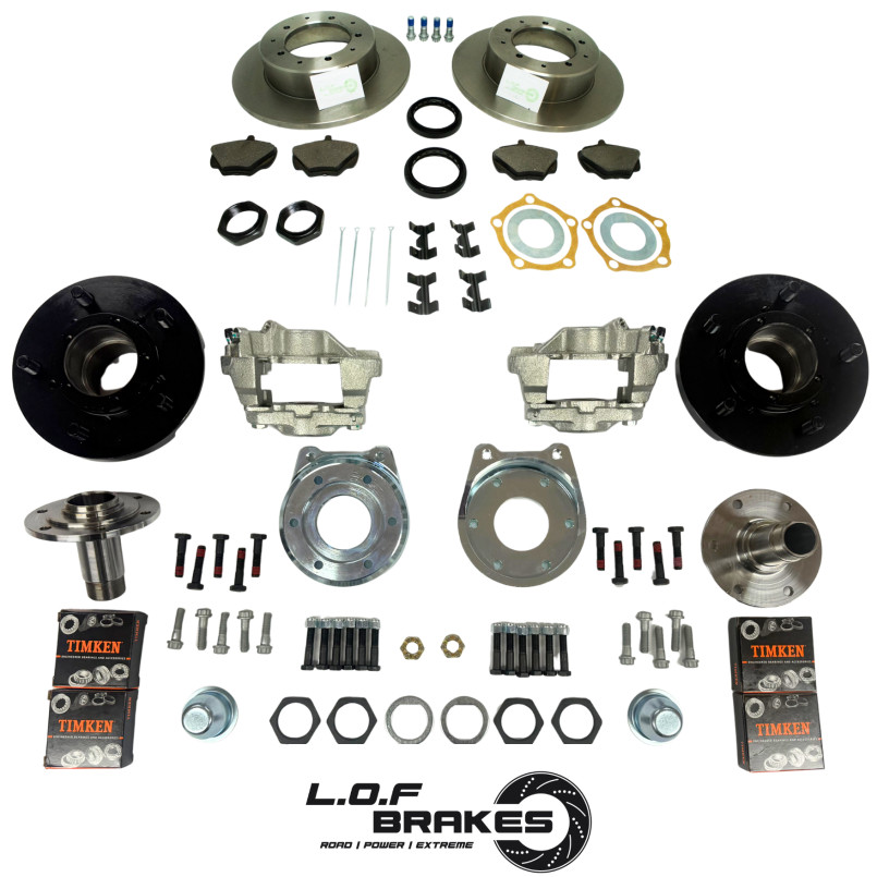 S3-Disc-Rear - Rear Disc Brake Conversion Kit - Land Rover Series 2/2A/3 - 88″ SWB & 109″ LWB - by LOF Image 6