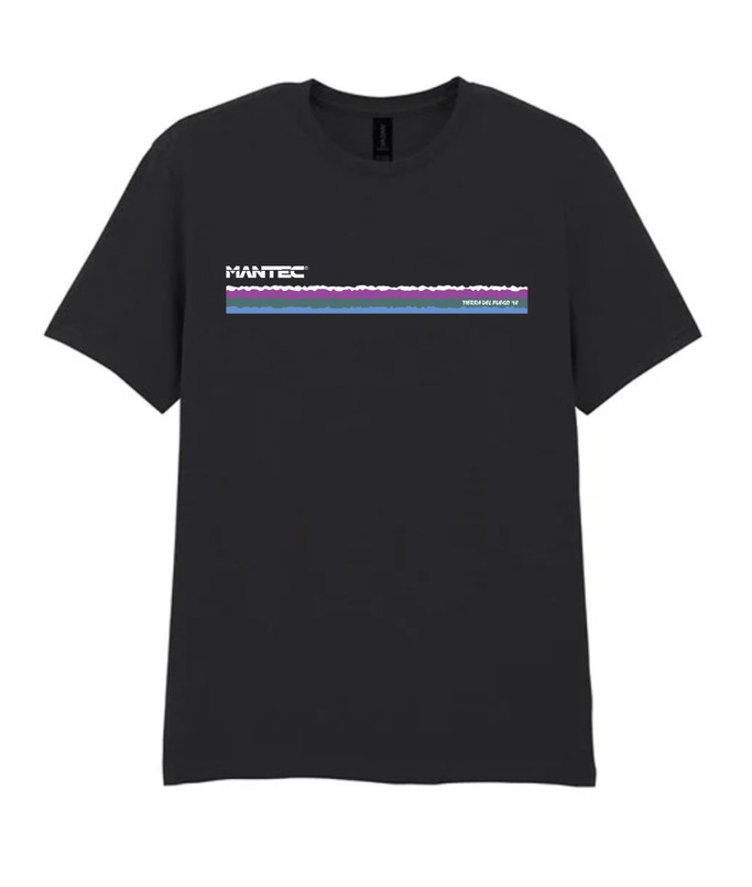 LRC0500 - Mantec Branded Short Sleeve T-Shirt - In Black or Yellow - Tierra Del Fuego Image 10